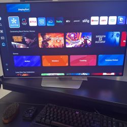 SAMSUNG 32" ODYSSEY OLED G8 G81SF 4K 240HZ GAMING MONITOR - SILVER