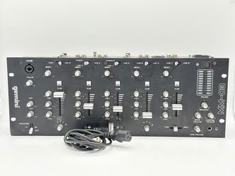 Gemini MM-03 5-Channel Mixer w/ Power Cable TESTED WORKS