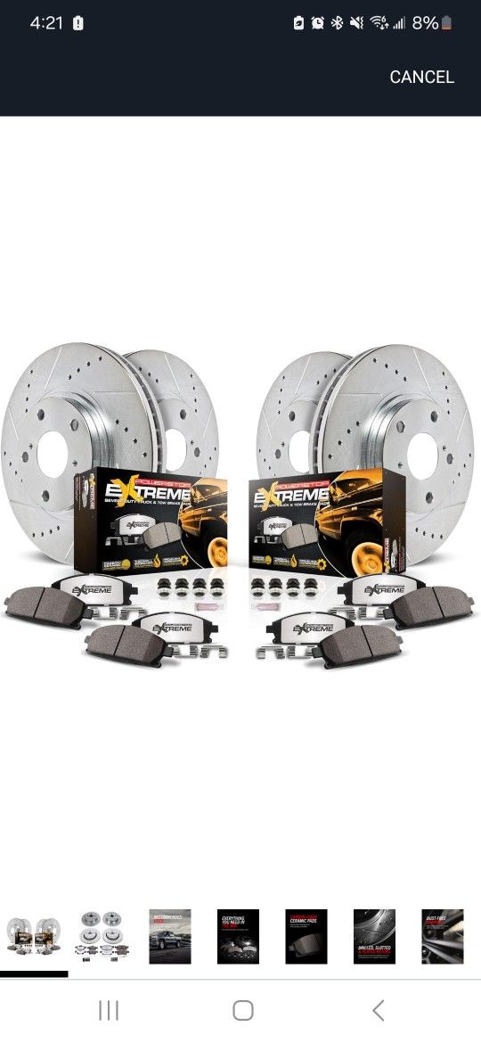 Jeep Grand Cherokee Power Stop Brakes And Rotors