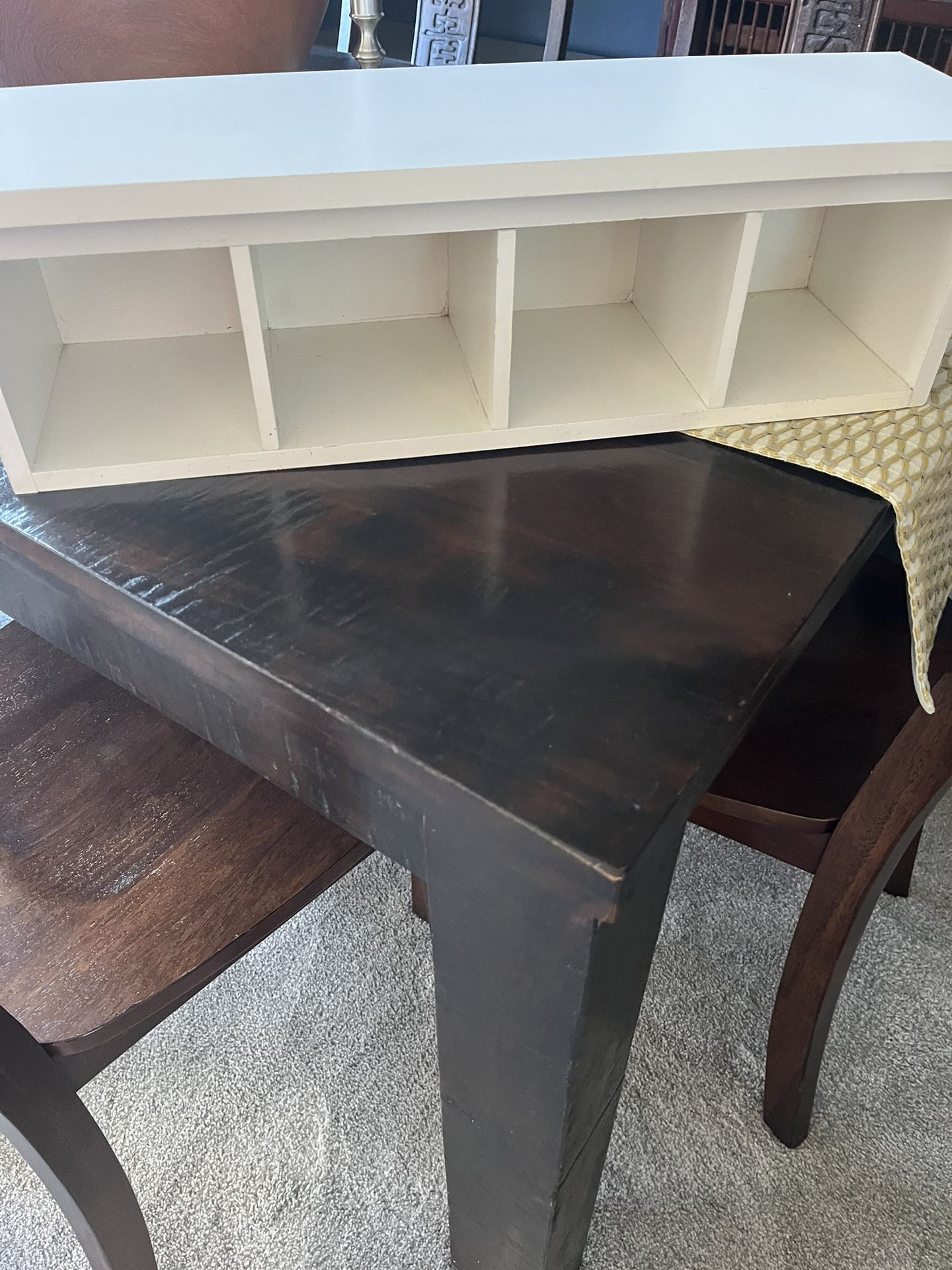 Great Cubbyhole Wall Shelf - Home Organization!