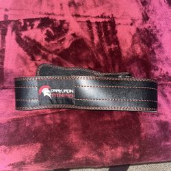 Dark Iron Fitness Lifting Belt 52 Inches In Length