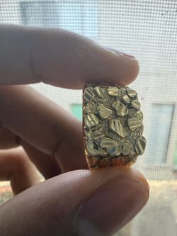 14K Nugget Ring