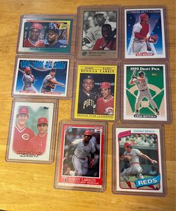 Cincinnati Reds Baseball Card Lot of 9