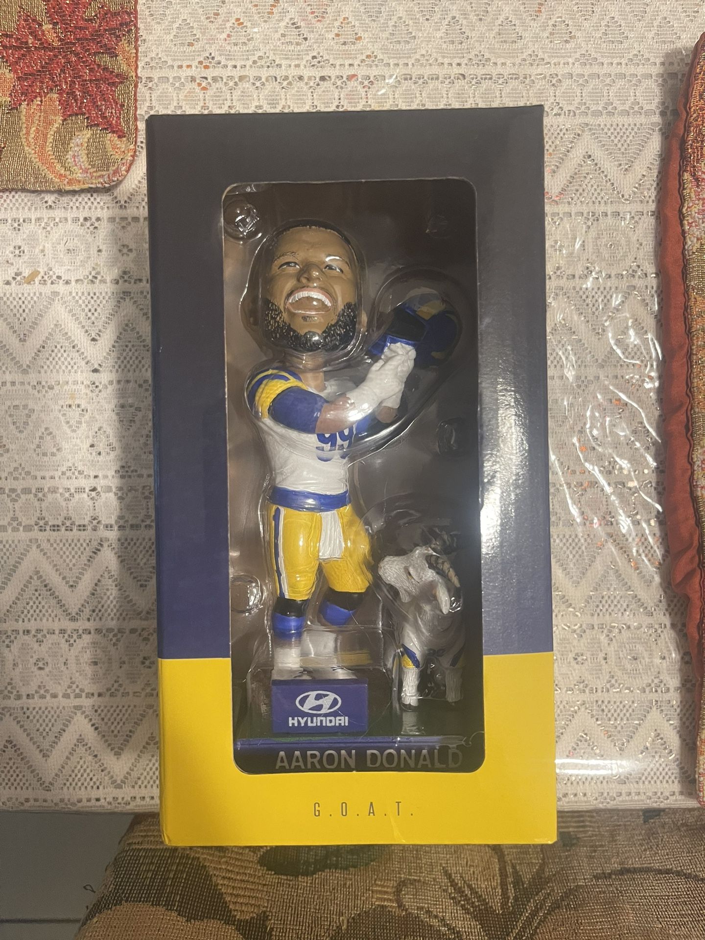 Aaron Donald bobblehead RAMS Stadium giveaway