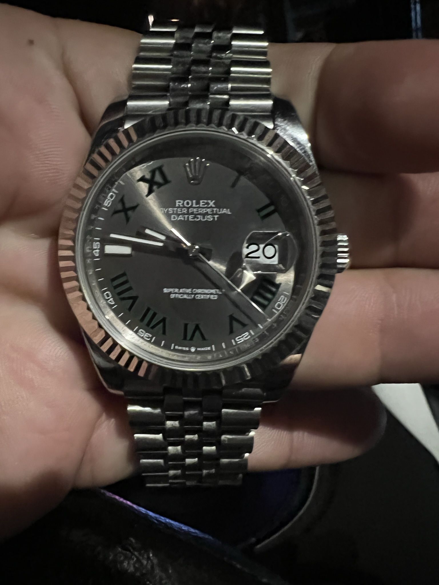 2020 Rolex Datejust Wimbledon 41mm