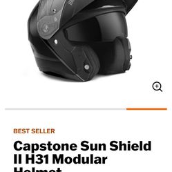 Harley Davidson Capstone Sun Shield Helmet