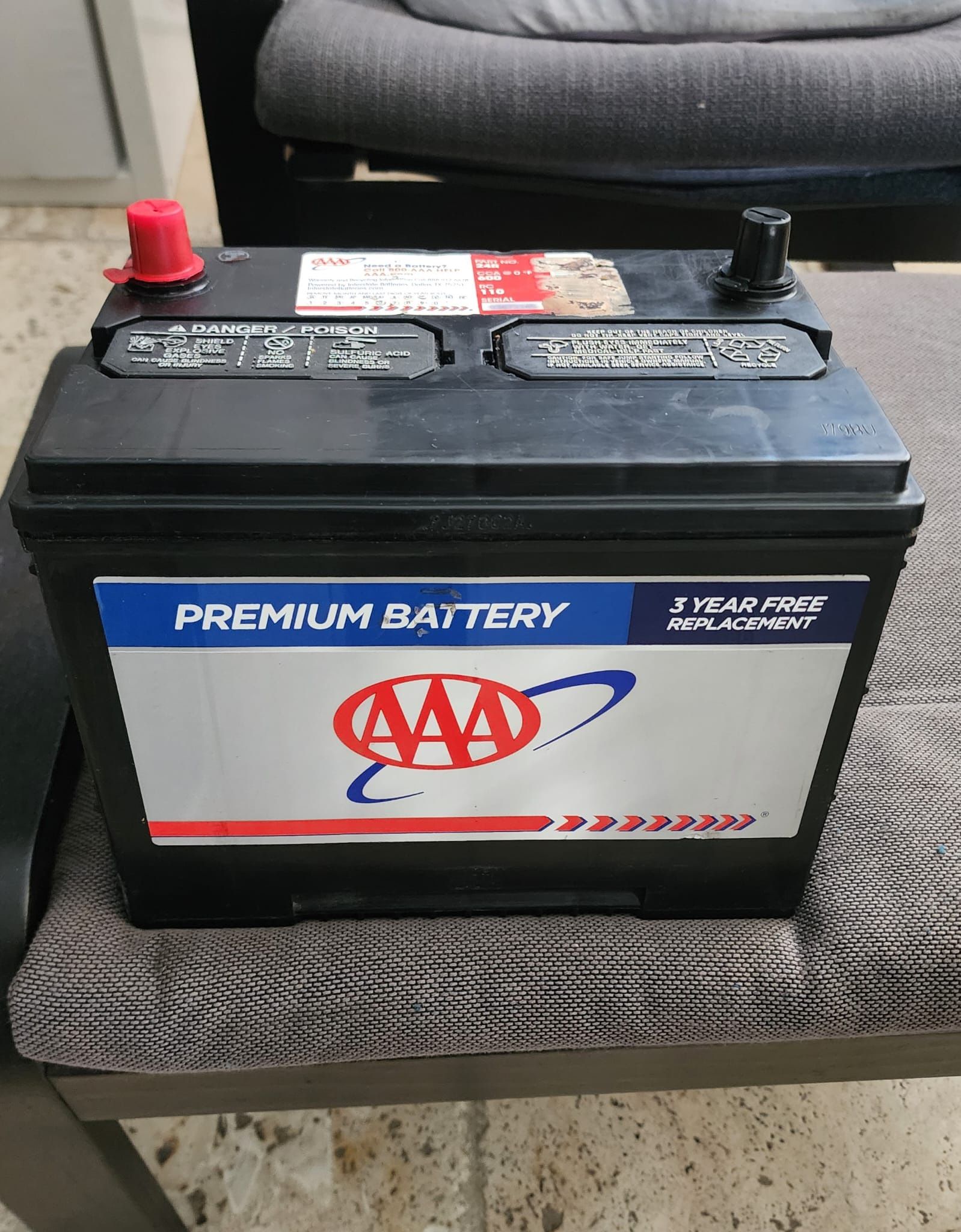 Used 12v Automotive Battery