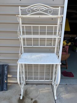 White metal Shelf