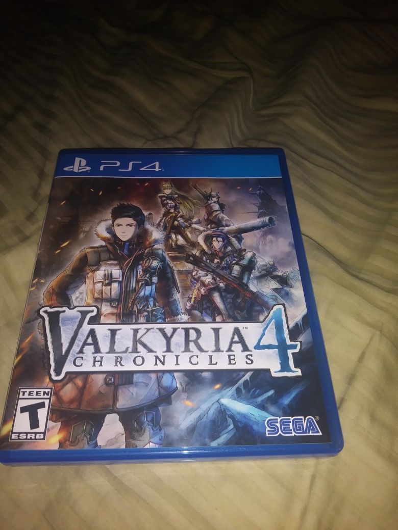 PS4 Valkyria Chronicles 4