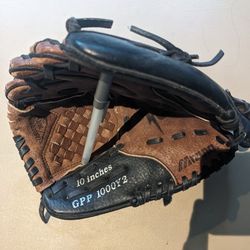 Baseball Glove Size 10 Mizuno Youth 6 - 8 year old