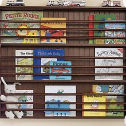 Kids Pottery Barn Wall Mounted Magazine Rack