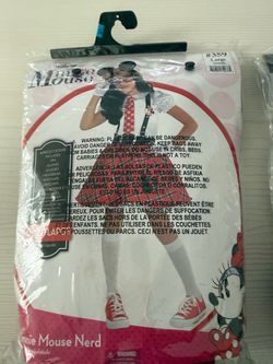 Minnie Mouse Nerd  Costume