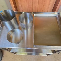 Molds, Pastry - Assorted Stainless  Sizes 