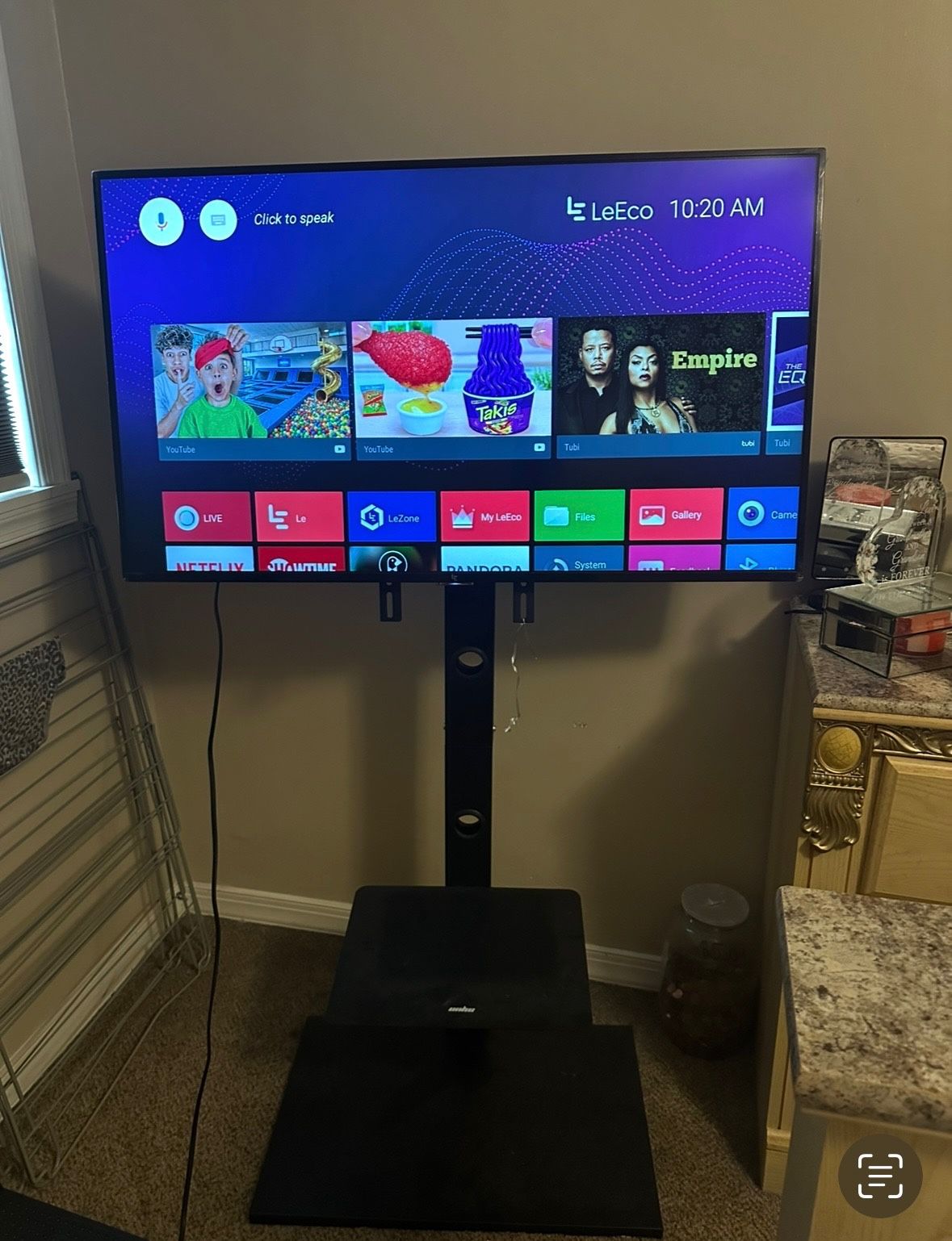 43 Inch Smart TV With Stand