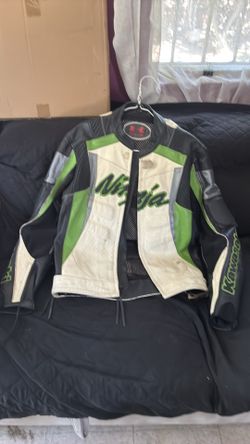 Kawasaki leather jacket