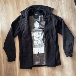 hurley punks not dead jacket