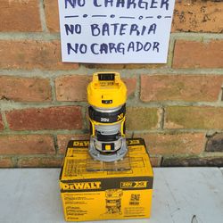 $140 PRICE FIRM DEWALT 20V MAX XR Cordless Brushless Compact Router (Tool Only) NO battery, NO charger