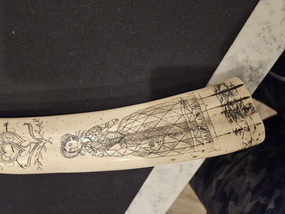 Vintage Carvings Scrimshaws
