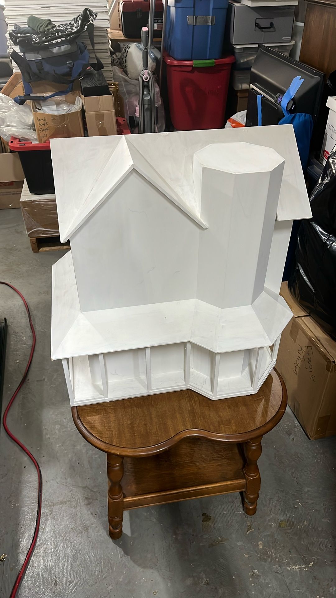 Large Wood Doll House