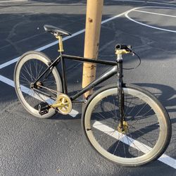 golden schwinn bike
