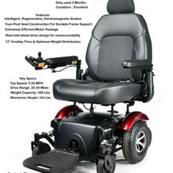Merits Heavy Duty Power Wheelchair