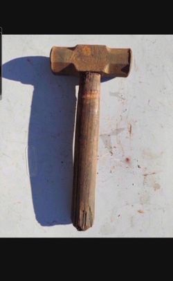 Vintage Blacksmith Iron 2-3 lb. sledge hammer