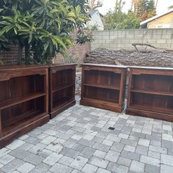 3’ Tall Solid Wood Bookcases /3’ Tall Solid Wood Bookshelves 