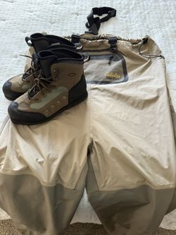 Cabela’s Waders and Boots (Like new)