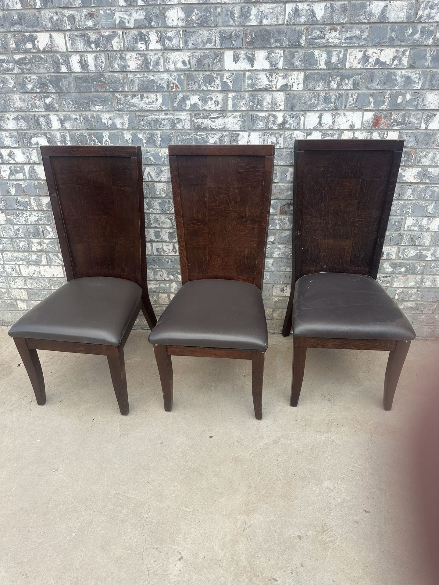 All 3 Chairs Together $20