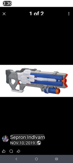 Overwatch TMFR  Automatic Nerf RIVAL GUN