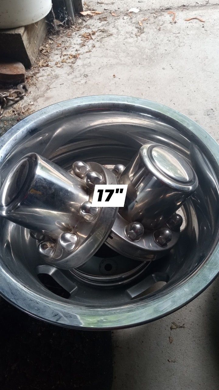 17" Dully Caps