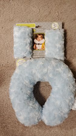 Baby Travel pillow and seat belt covers