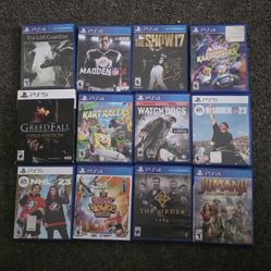 Ps4 Games $5 To $10 Each