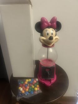 Vintage Disney Minnie, Mouse Bubblegum Machine
