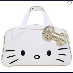 Hello Kitty Bow Jet-Set Recycled Duffle Bag