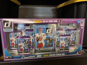 2025 Panini Donruss NFL Football Costco Exclusive Bundle Box Jumbo Downtowns