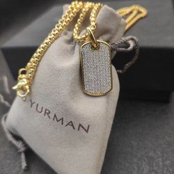David Yaman crystal necklace