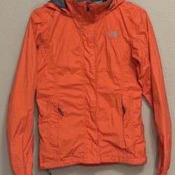  The North Face Women Orange Jacket Size XS.  