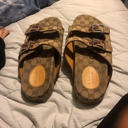 Gucci Strap Slide Birkenstock Sandals