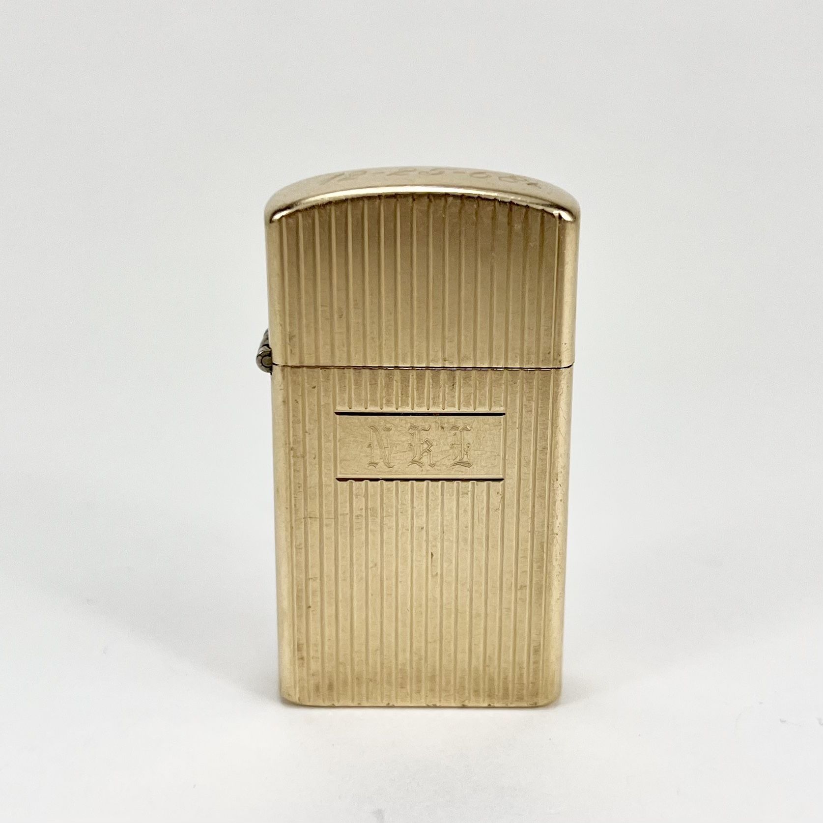 14k Yellow Gold Vintage Zippo Lighter 1959 