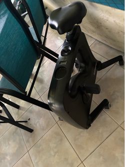 FlexiSpot V9 Under-Desk Exercise Bike, Black