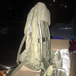 Army metal frame backpack only $30 firm