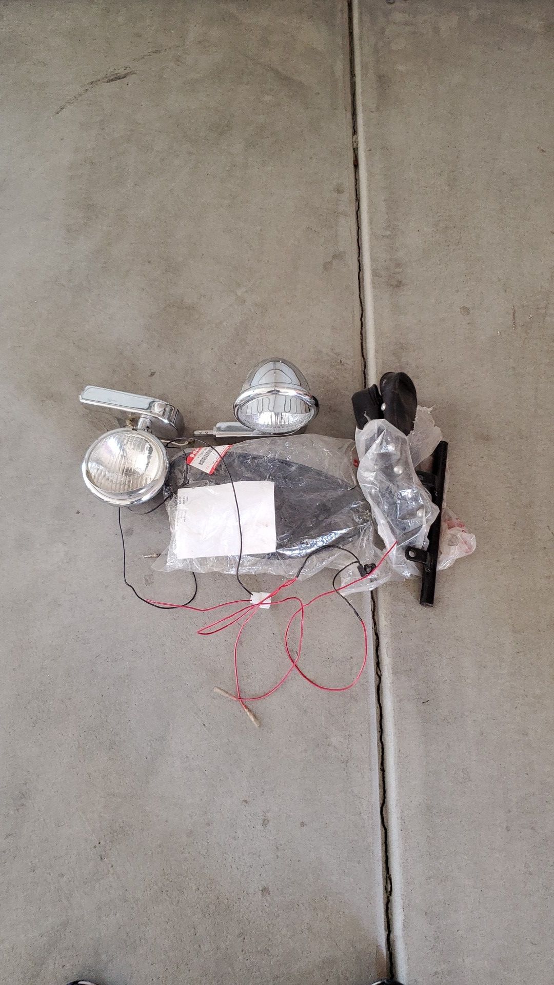 Lights to a Suzuki Bullard