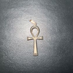 Silver Egyptian Ankh Pendant 