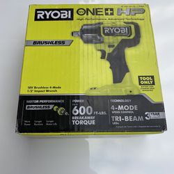 New Ryobi Impact Wrench 
