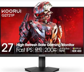 4k 200mhz Koorui Gaming Monitor - G2721P