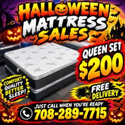 Huge sale for Mattress And Box Twin size #mattress and box 150.$ full 190$ Queen 200$ king 290$. free delivery free set up 708….289…7715… cash or Zell