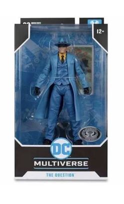 In Hand, Brand New, Never Opened 2026 SDCC Exclusive - Mcfarlane - DC - The Question - Gold Label Edition - Action Figure
