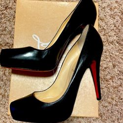 Christian Louboutin Kid Heels 120