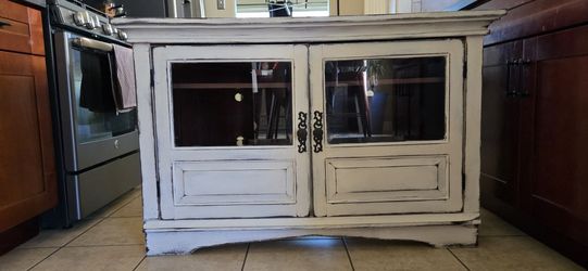 Buffet Table White Wash